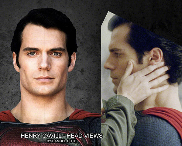 Henry Cavill - Head