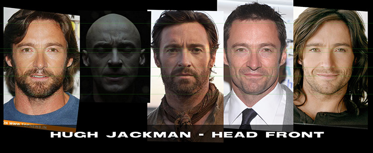 Hugh Jackman - Head Front 001